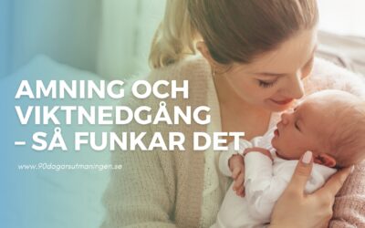 Amning och viktnedgång – så funkar det